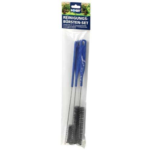 L'ensemble de brosses de nettoyage Hobby 3 pièces est également adapté au nettoyage des tuyaux d'évacuation